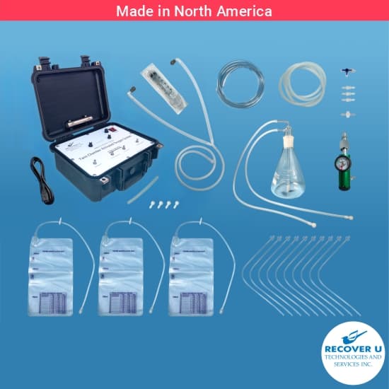 Ozone Therapy Kit: Generator With Accessories, Double Output.